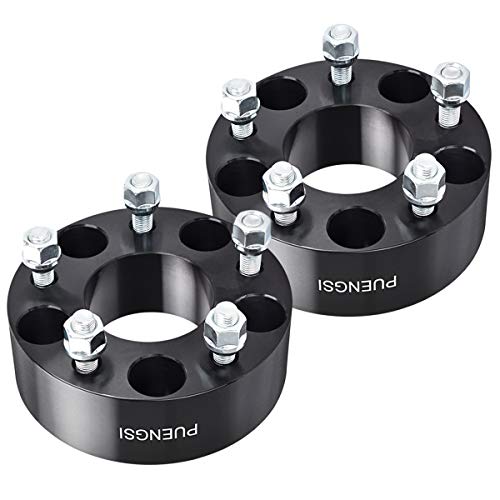 PUENGSI 5 Lug Wheel Spacer 2' 5x4.75 to 5X4.75 70.5mm 2PCS Wheel Spacers Adapters Fits for 1982-2004 Chevrolet S10 1982-2004 Chevrolet S10 Blazer 1984-2013 Chevrolet Corvette with 12x1.5 Studs