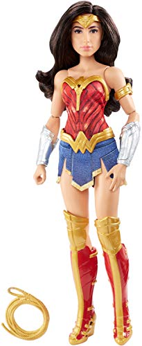 Mattel Wonder Woman 1984 Doll (~12-inch) Wearing Superhero Fashion and Accessories, with Lasso, for 6 Year Olds and Up, Multi (GKH94)