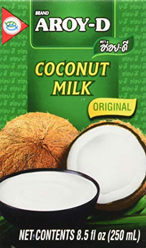 Aroy-d Coconut Milk 100% Original Net 8.5 Oz.(pack of 12)