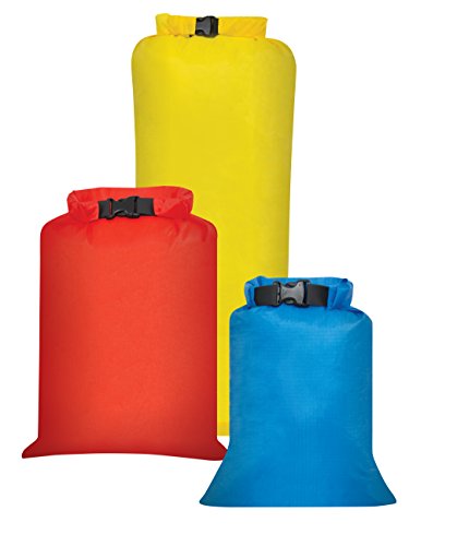 Outdoor Products 3-Pack All Purpose Dry Sack, One Size, Assorted, Model:195EC-000