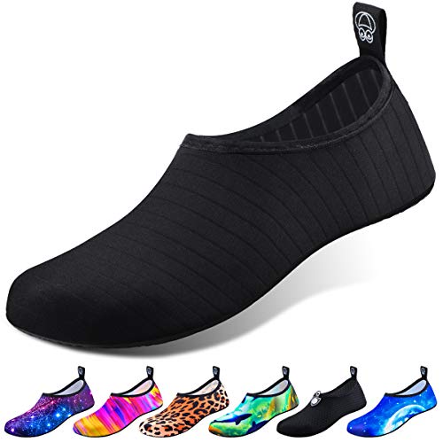 DigiHero Water Shoes for Women and Men, Quick-Dry Aqua Socks Swim Beach Womens Mens Shoes for Outdoor Surfing Yoga Exercise (Waterproof Pouch Included)
