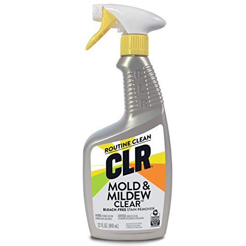 CLR Mold & Mildew Clear, Bleach-Free Stain Remover, 32 Ounce Spray Bottle