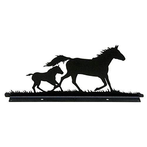 Innovative Fabricators, Inc. Mare & Foal Horse Mailbox Topper