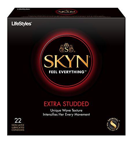 Lifestyles Skyn Extra Studded - 22 pack