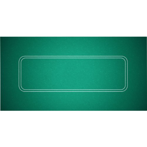 Trademark Poker Texas Hold'em Layout 36-Inch x 72-Inch