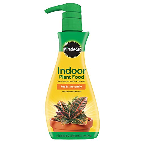 Miracle-Gro VB300526 Plant Food (Liquid), 8 oz, Feeds All Indoor Houseplants-Including Edibles-Instantly, 1 Pack (2 count)