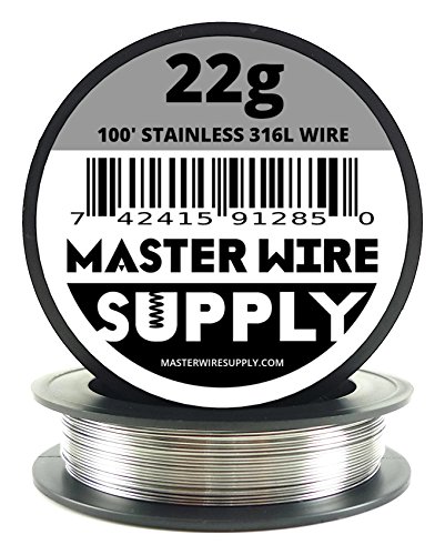 Stainless Steel 316L - 100' - 22 Gauge Wire