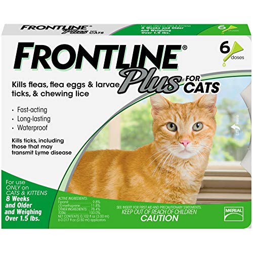 FRONTLINE Plus Flea and Tick Treatment for Cats