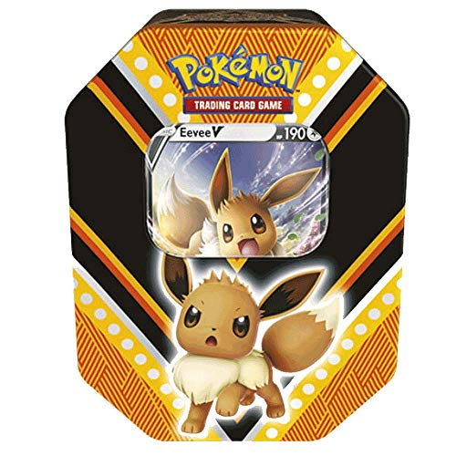 MINT Pokemon V Power Tin Featuring Eevee V