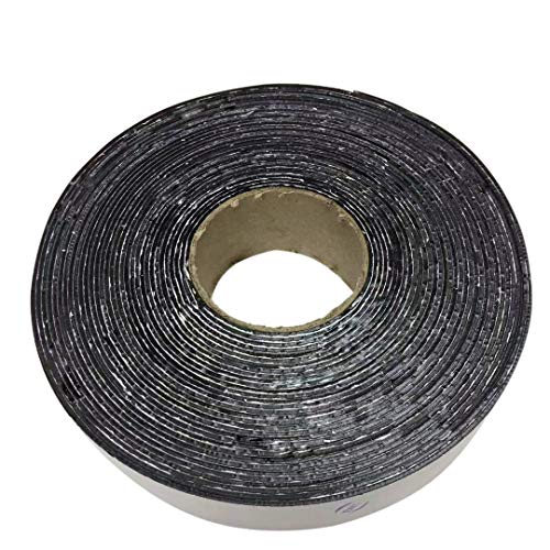 EWT (615) Asphalt Tarmac Parking lot Joint and Crack Sealer Hot Repair Filler Tape 50 FT Long (2 inchs x 50ft Tape)