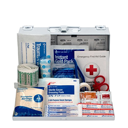 First Aid Only 178 Piece Contractor's First Aid Kit, OSHA Compliant (9302-25M)