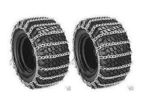 Welironly 2 Link TIRE Chains 13x5-6 13-5-6 13x5.00-6 13 5 6 Tractor Rider Mower Snowblower,#id(theropshop; TRYK35271680112215