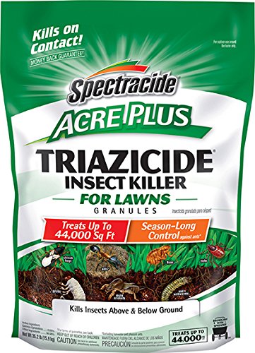 Spectracide Triazicide Acre Plus Insect Killer For Lawns Granules, 35.2-Pound