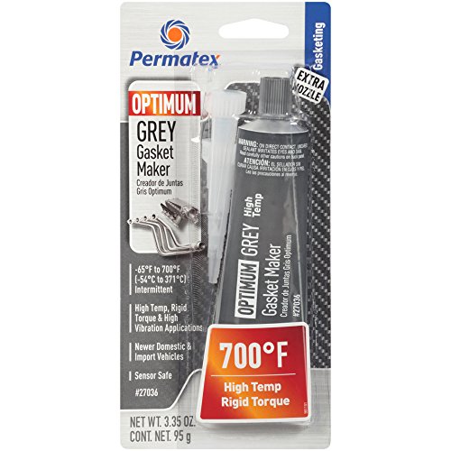 Permatex 27036 Optimum Grey Gasket Maker 3.35 oz, 1 Pack