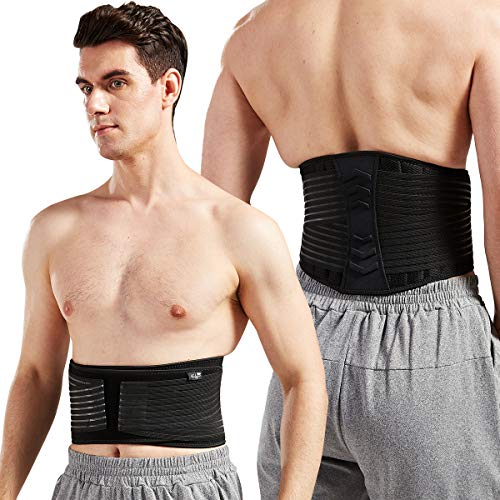 Lumbar Support Back Brace for Men and Women (Plus Size 50' - 70')