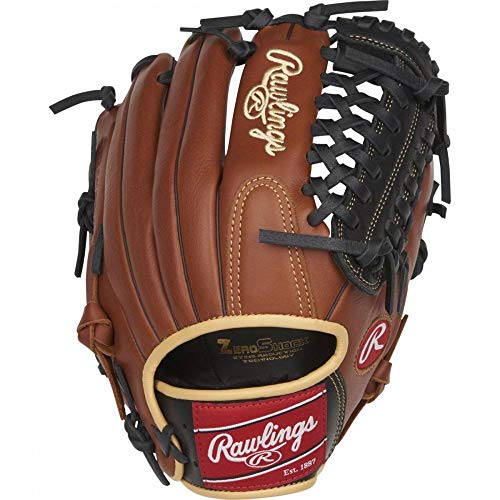 Rawlings Sandlot Series Leather Modified Trap-Eze Web Baseball Glove, 11-3/4', Left Hand Throw