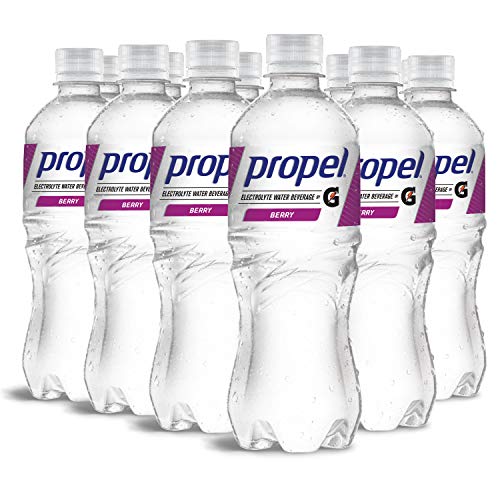 Propel, Berry, Zero Calorie Sports Drinking Water with Electrolytes and Vitamins C&E, 16.9 Fl Oz (12 Count)