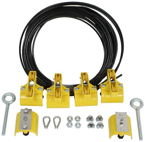 KH Industries FTSW-RL-KIT40 Festoon Stretch Wire Kit with 40' Length for Large Round Cable Systems