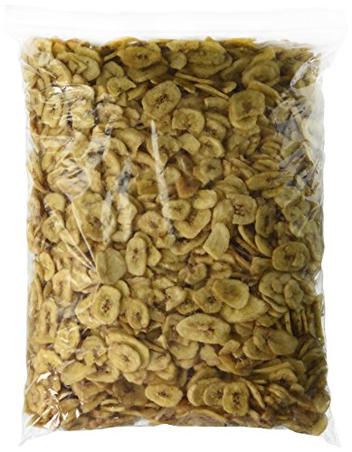 Sweetened Banana Chips Dried 5 lbs by Green Bulk