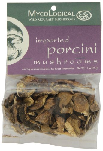 Mycological Dried Imported Porcini Mushrooms, 1 Ounce Package