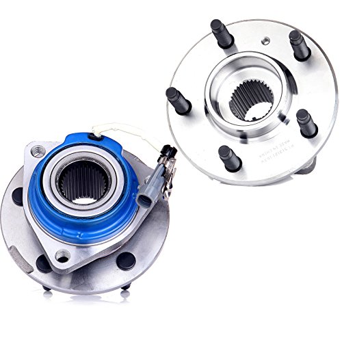 ECCPP Replacement for Pair 2 Front Wheel Hub Bearing Assembly Fit For 97-05 Buick Century 00-05 Pontiac Bonneville 97-05 Cadillac DeVille 00-14 Chevrolet Impala 97-03 Oldsmobile Aurora 513121 5 lug