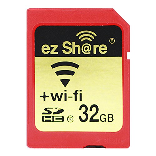 ez Share 32 GB Adapter WiFi SDHC Card Class10 SD Card Wireless Camera Memory Card for Camera