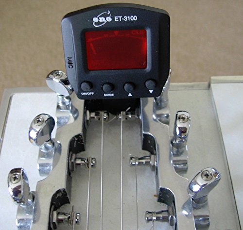 Pedal or Lap Steel Guitar Clip On Tuner