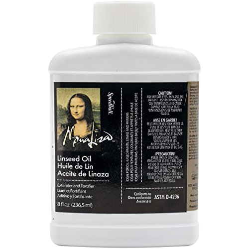 Speedball 8-Ounce Mona Lisa Linseed Oil