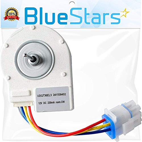 Ultra Durable 241509402 Evaporator Fan Motor Replacement Part by Blue Stars - Exact Fit for Frigidaire Electrolux Kenmore Frigidaire Refrigerators - Replaces 241509401 AP3958808 PS1526073