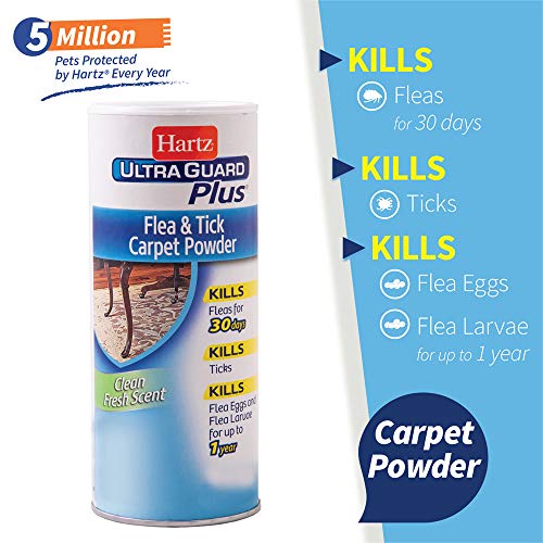 Hartz UltraGuard Plus Flea & Tick Carpet Powder - 16oz