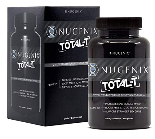 Nugenix Total-T - Total Testosterone Booster for Men - High Bioavailability Testosterone Boosting Ingredients - 90 Count