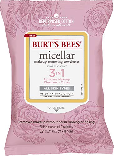 Burt's Bees Burts Bees Micellar Makeup Removing Towelettes - Rose Water 30 Pc, 30count