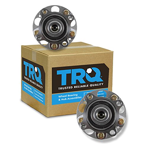 TRQ Rear Wheel Bearing Hub Assembly Pair Set Of 2 For Acura TSX Honda Accord