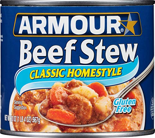 Armour Star Classic Homestyle Beef Stew, 20 oz. (Pack of 12)