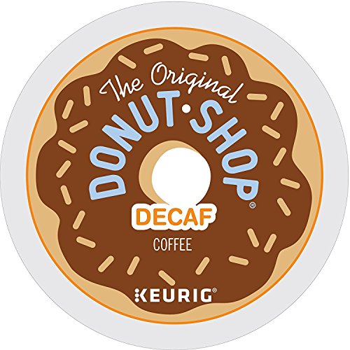 The Original Donut Shop Decaf, Single-Serve Keurig K-Cup Pods, Medium Roast Coffee, 72 Count