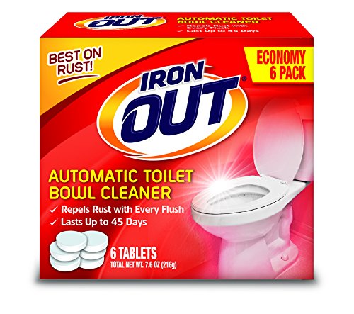 Iron OUT AT46N Cleaner, Single, White, 6 Count