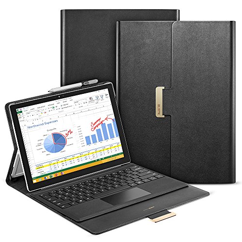 ESR Case for Surface Pro 7 (2019) / Pro 6 (2018) / Pro 5 (2017) / Pro 4 (2015) 12.3inch Tablet, Multi-Angle Business Cover with Pen Holder [Magnetic Lock Design] Compatible with Type Cover Keyboard