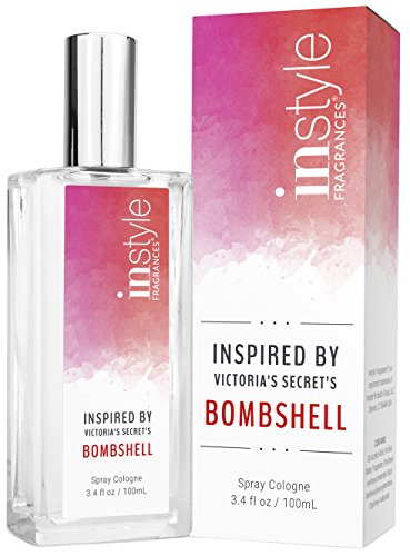 Instyle Fragrances | Inspired by Victoria Secret's Bombshell | Eau de Toilette | Fragrance for Women | Vegan and Paraben Free | Never Tested on Animals | 3.4 Fluid Ounce