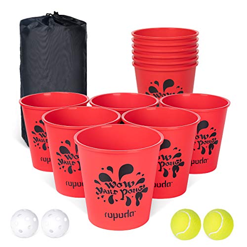 ROPODA Yard Pong - Giant Pong Game Set Outdoor for The Beach, Camping, Tailgating, Lawn and Backyard