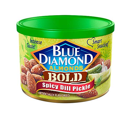 Blue Diamond Almonds, Bold Spicy Dill Pickle, 6 Ounce