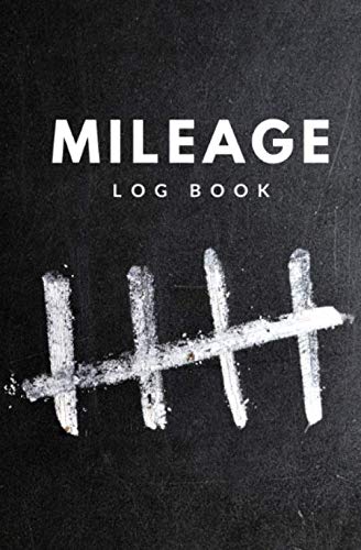 Mileage log book for taxes: Record book for car owners 100 pages to Track Daily mileage at Work | Black Softcover