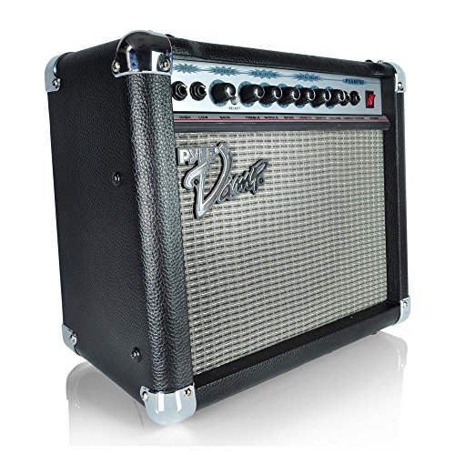 Pyle-Pro PVAMP60 60-Watt Vamp-Series Amplifier With 3-Band EQ, Overdrive, And Digital Delay