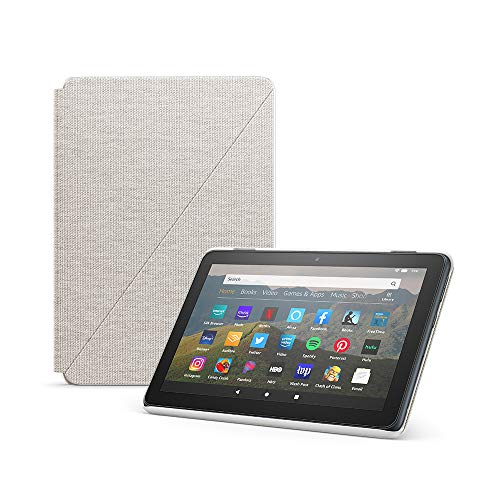 Amazon Fire HD 8 Cover, compatible with 10th generation tablet, 2020 release, Sandstone White