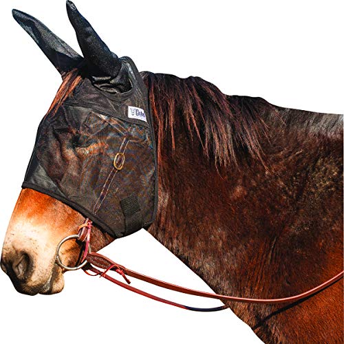 Cashel Quiet Ride Fly Mask With Ears for Mule/Donkey - Size: Horse