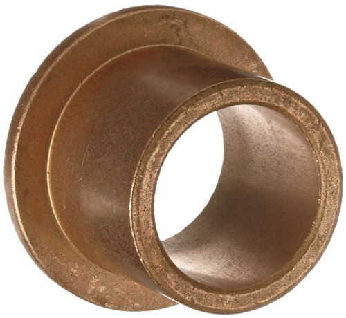 Bunting Bearings EF081012 Flanged Bearings, Powdered Metal SAE 841, 1/2 ' Bore x 5/8 ' OD x 3/4 ' Length 7/8 ' Flange OD x 1/8 ' Flange Thickness (3 Pack)