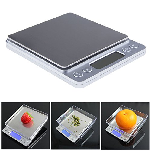 Mini Precision Digital Scale 2000g X 0.1g Jewelry Gold Silver Coin Gram Balance