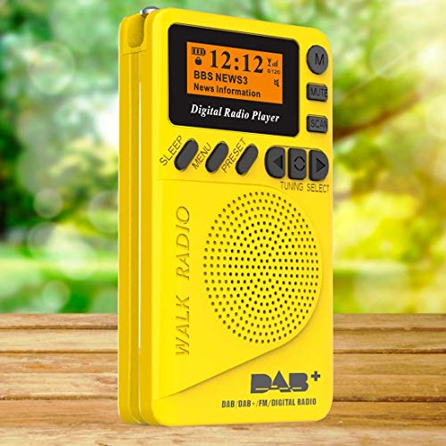 Yunyu-US Pocket Mini DAB Digital Radio with MP3 Player