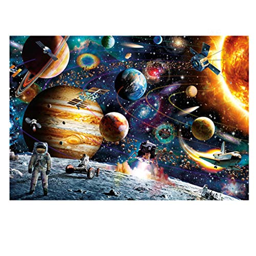 Haluoo 234 Pieces Puzzles Galaxy Planet Jigsaw Puzzles for Adult Kids Beginners Learning Education Game Develop Intelligence Entertainment Compression Toy Home Wall Decor Pictures