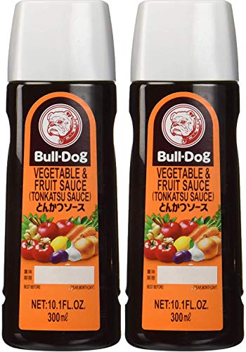 Bull-Dog Vegetable & Fruit Tonkatsu Sauce 10.1 Fl. Oz. (2 Bottles)