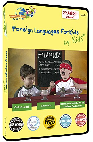 Foreign Languages for Kids by Kids®: SPANISH, Vol. 2. Named DVD of the Year for Foreign Language Education